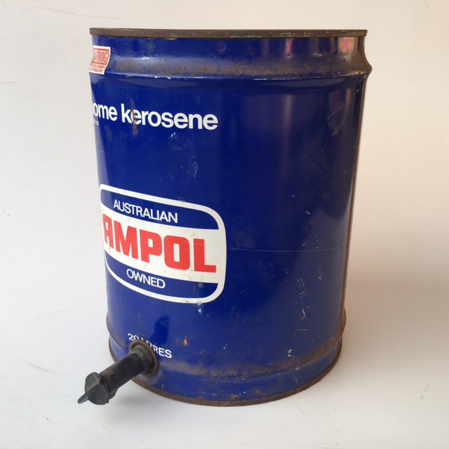 DRUM, Oil Drum - 20L Blue Ampol